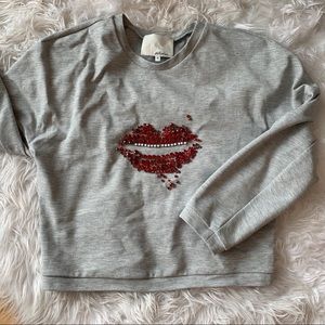 Phillip Lim sweatshirt with 👄 design